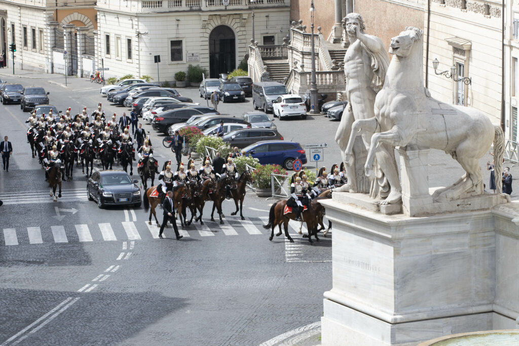 Incontro tra il Presidente Mattarella e il Presidente Tebboune