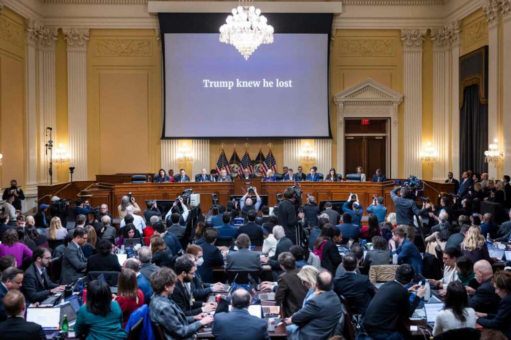 Commissione d’inchiesta: atto d’accusa per Trump